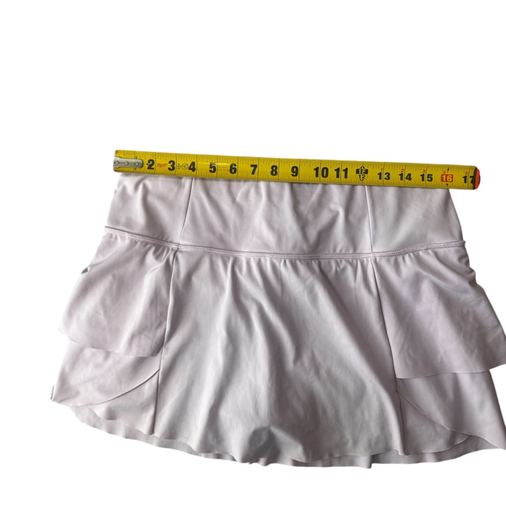 Athleta Momentum Tennis Skort Lavender Purple Built-In Shorts Athletic Skirt M - Picture 5 of 15